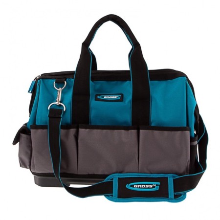 Gross Handwerker tool bag, 26 pockets, shoulder belt, 400 × 225 × 31 0mm-1