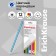 Pencils of 12 colors, Erichkrause, plastic, hexagonal, 2.6 mm barrels, cardboard packaging, euro suspension