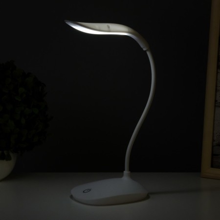 Table lamp "Lantern" 1W 14 Led usb white 13x10x42 cm Risalux-2