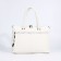 Lugus bag, 2 external pockets, white color