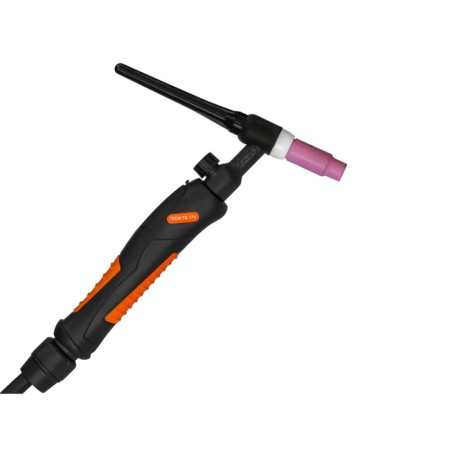 Welding burner "Swarog" Tig TS 17V (Ion9906), M12 × 1, Mon 35 %, 140 A, D = 1-4 mm, 4 m