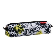 Penal soft, 1 compartment, quadro, 50 x 210 mm, Erich Krause, Zebra Flower 52188