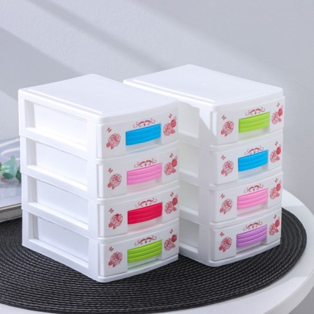 Mini - chest of drawers for trifles 4 sections "Rosie", 13 × 9 × 15 cm, color mix-3