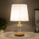 Hell's table lamp E27 40W white 22x22x35.5 cm Risalux