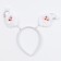 Carnival rim "Santa Claus", silver color