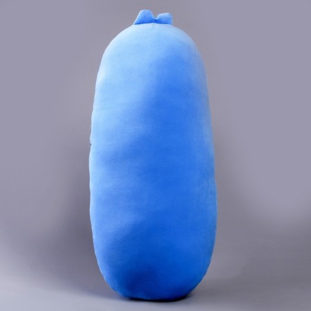 Soft toy-podushka "Penguin with a bow", 50 cm, white-blue color-6