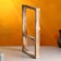 Kashpo wooden 28 × 4.5 × 40 cm with 5 flasks "Extra frame", firing we give beautifully
