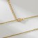 Set 2 objects: earrings, pendant "drop", color gold, 40 cm