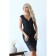 Women's dress, size 42, black color