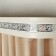 Three -cereal cornice "Ultracompact. Grace silver ", 320 cm, with a decorative bar 7 cm, bleached oak