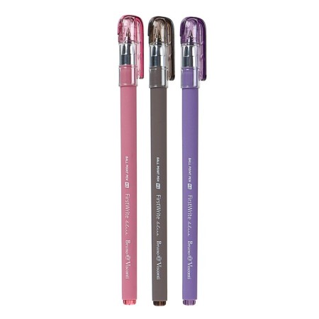 Balloon FIRSTWRITE Rio, node 0.5 mm, blue ink, matte case Silk Touch, mix