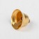 Bell for needlework, set of 10 pcs., Size 1 pc. - 1.8 cm, gold color