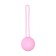 Eromantica Pansy vaginal ball, 3.5 cm, silicone, pink color