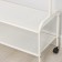 Valencia 32m clothing stand, 91.5 × 30 × 162 cm, white color