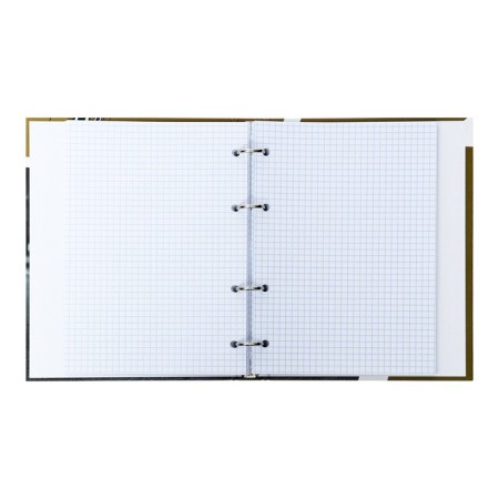 Notebook on rings A5 120 sheets in the cage "Believe in yourself", hard cover, matte lamination-4