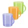 Colored mug with handle