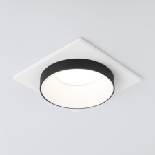 Lumina -Intocular Elektrostandard, Solas, 92x92x42 mm, GU10, white, black color