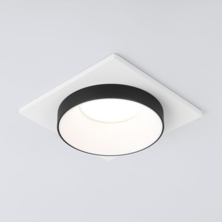 Lumina -Intocular Elektrostandard, Solas, 92x92x42 mm, GU10, white, black color