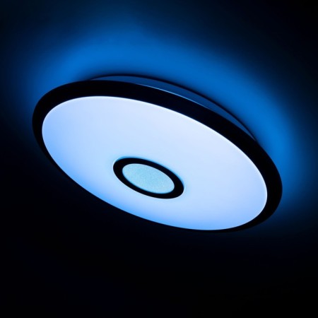 Lamp Citilux "Starlight" CL703A31G, 42x42x7 cm, 1x35W, LED, color gray color-26