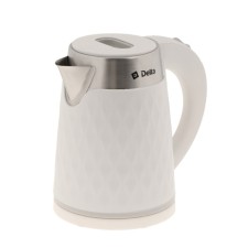 Electric kettle Delta DL-1111, plastic, 1.7 l, 1500 watts, white