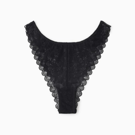 Cowards women's slips, black color, size 46 (m)