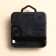 Watching clock, series: interior, "geography", discrete move, d-23.5 cm
