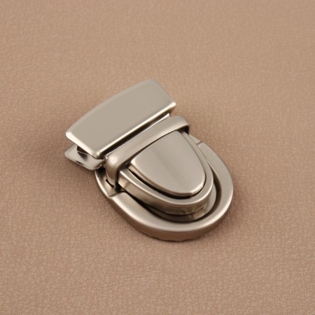 Bag Castle, matte, 3.5 × 4.7 cm, pearl silver color-1