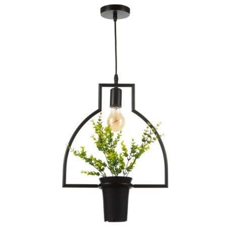 Bayerlux lamp "Obacoo" Black 1x40W E27 12x34x48 cm