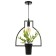 Bayerlux lamp "Obacoo" Black 1x40W E27 12x34x48 cm