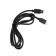 Luazon, Lightning cable - Type -C, 2 A, 1 m, for charging and synchronization, black