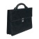 Business portfolio 350 x 260 x 100 mm, fabric "Sestroretsk" black jacquard 49907 2s11