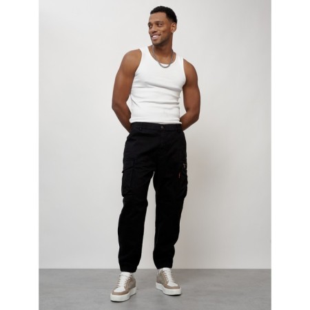 Cargo jeans, size 44-46, black color-9