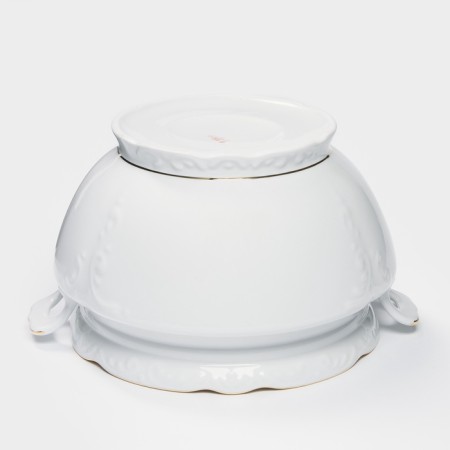 Vase for soup 3000 cm3 with a lid F.548 "Hope"-3