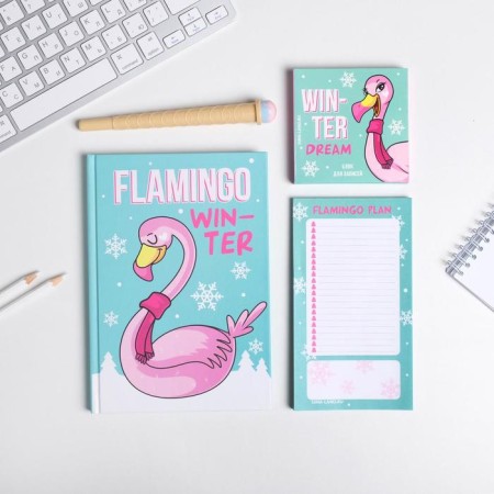 Big Chancellery set Flamingo Winter-1
