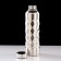 Water bottle, 1 l, 24 x 7 cm, chrome
