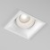 Builtrous lamp Elektrostandard, Punto, 90x90x43 mm, GU10, white color