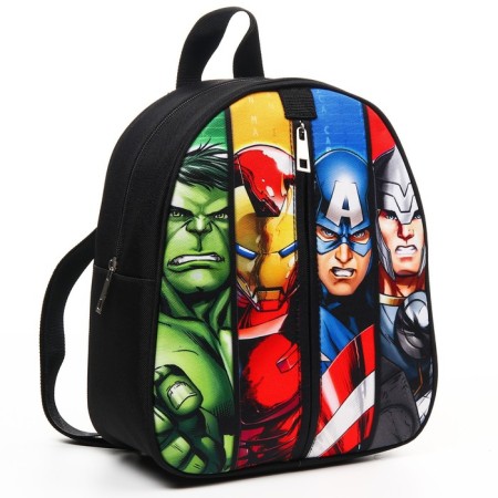 Baby backpack, at lightning, 23x27 cm, Avengers-5