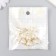 Decor for creativity plastic "Pearls with a loop" set 10 pcs 1.2x1.2x1.2 cm