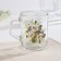 Glass mug "Buketik", 200 ml, mix
