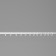 Bathroom cornice, telescopic 120-220 cm, white color