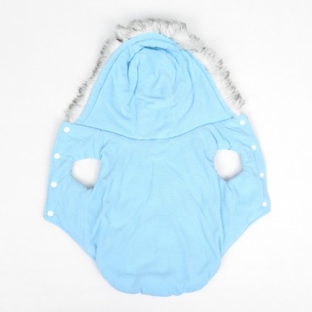 Dog jacket "Ease", size 2xl (DS 44, OG 59, Osh 44 cm), Blue-9