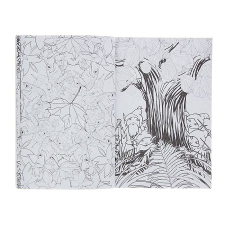 Mysterious forest. Mini-painting-antistress for creativity and inspiration-2