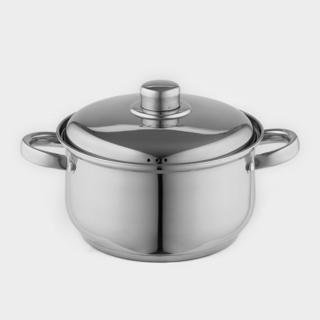 Gretta pan, 3.4 l, d = 20 cm, capsule, metal cover, induction