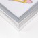 Photo frame plastic "Eide dayshail" 10x15 cm, silver