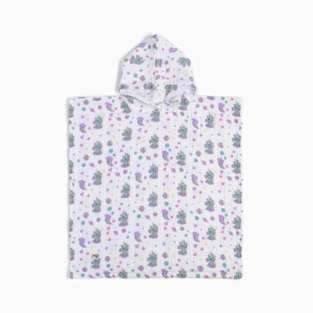 Poncho Muslim Children's Lovelife "Unicorns" 100% HL, 4-p, 235g/m2-4