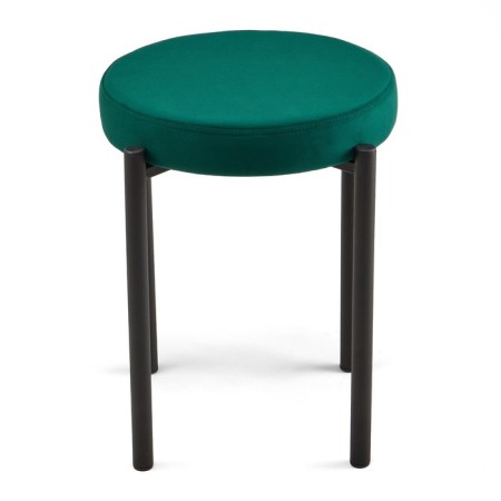 The stool "Olivia" Velutto 33, Green-2