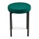 The stool "Olivia" Velutto 33, Green