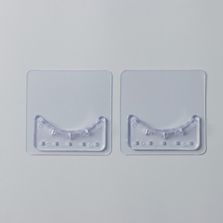 Holders for the cornice of the Dolyan, 2 pcs, self -adhesive, transparent