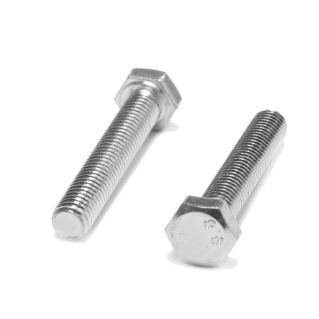 Bolt Stroybat, with a hexagonal head, galvanized, Din933, M5x30 mm, 80 pcs-1
