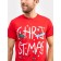 New Year's T -shirt, red color, size 50